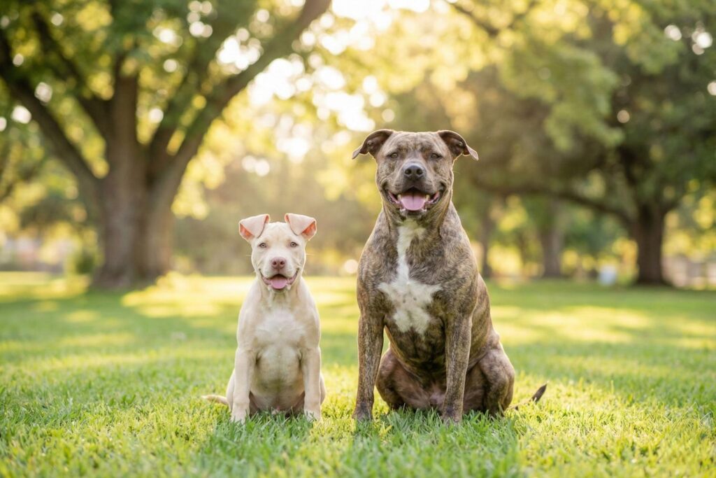 pitbull dogs and puppies