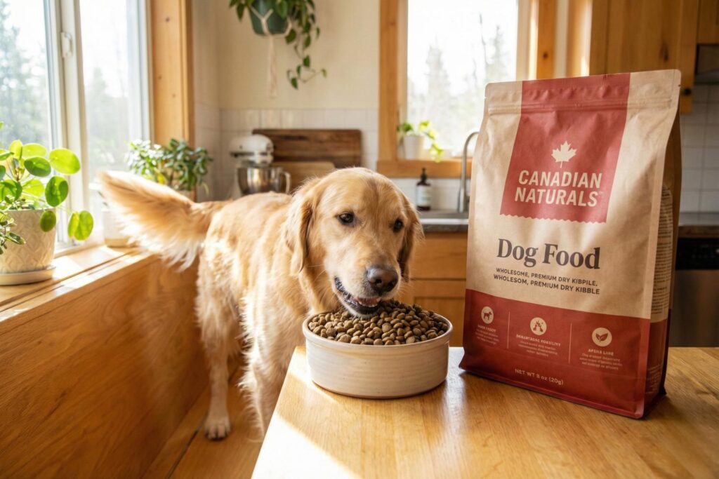 canadian naturals dog food​