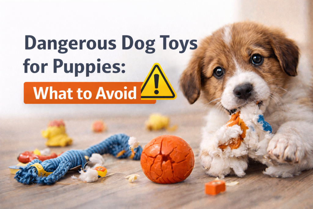 Dangerous Dog Toys for Puppies