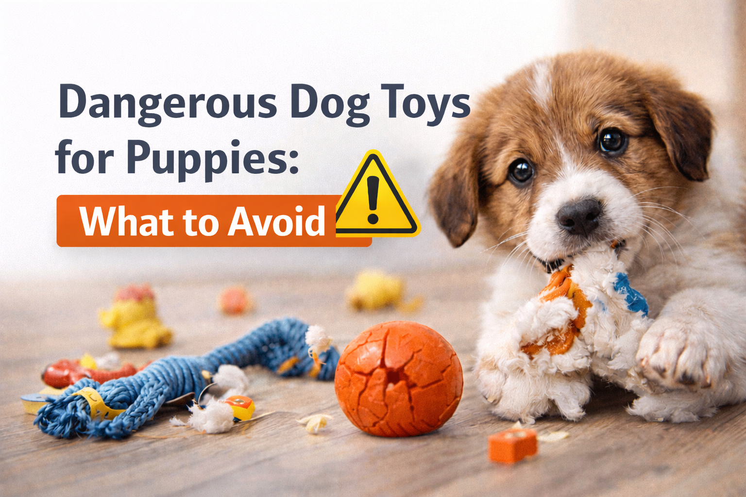 Dangerous Dog Toys for Puppies