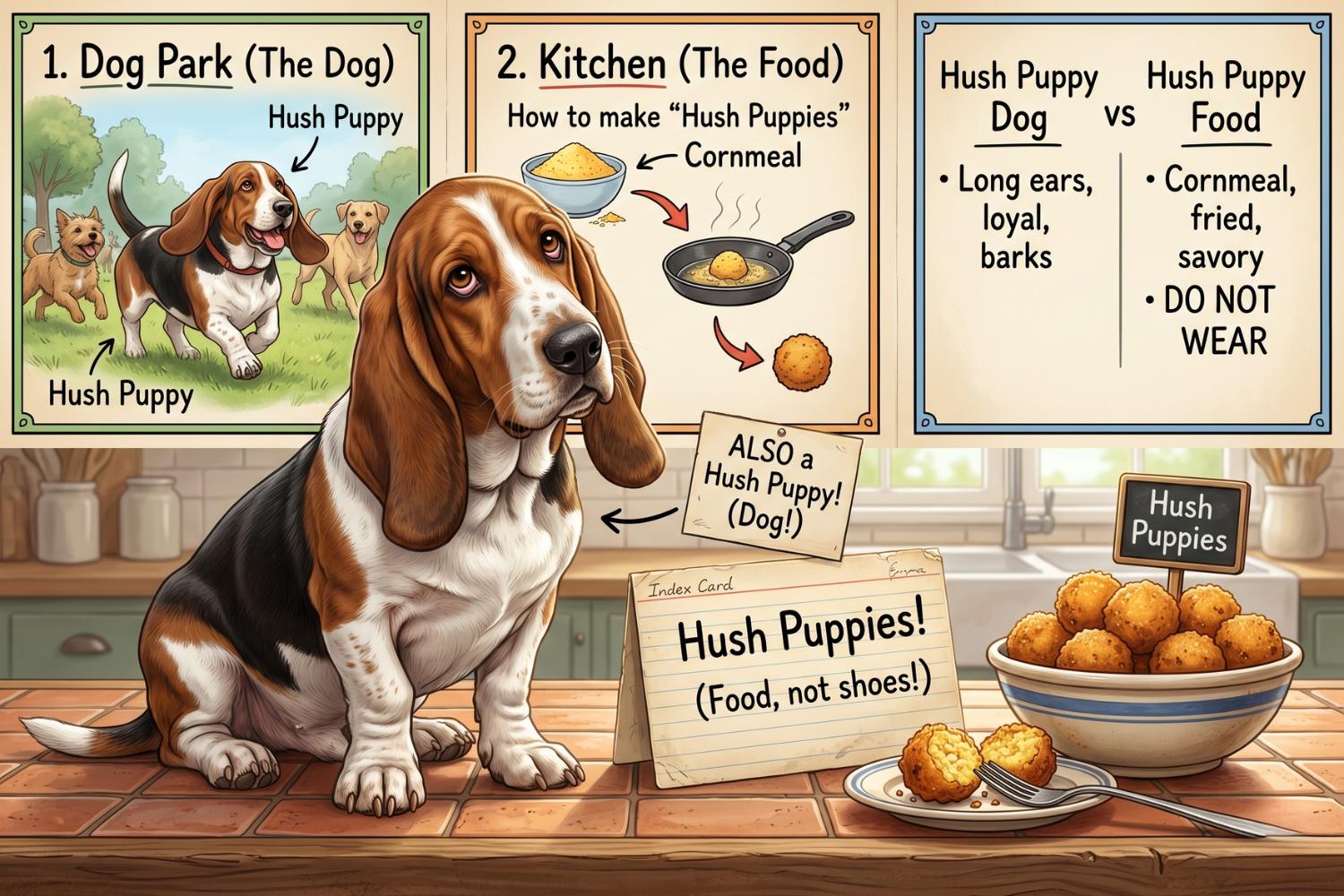 hush puppies dog​