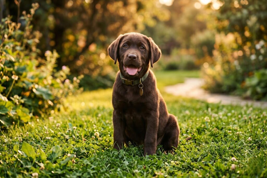 chocolate lab puppies​