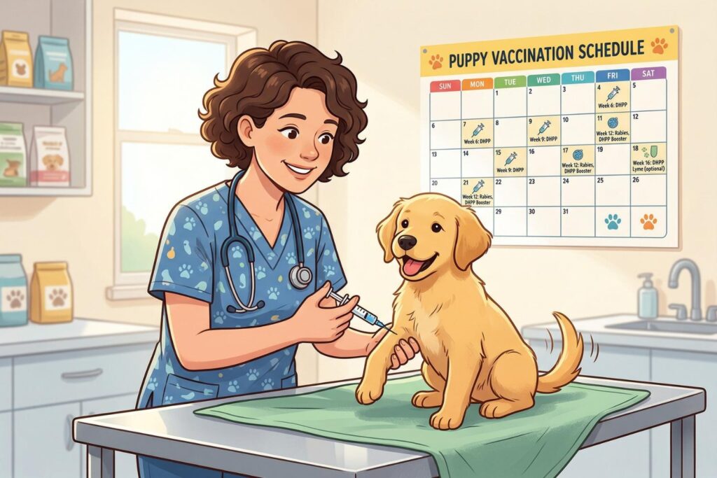 dog injection schedule