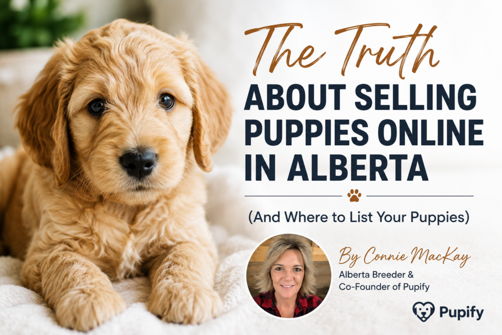 Where to List a Puppy for Sale in Alberta